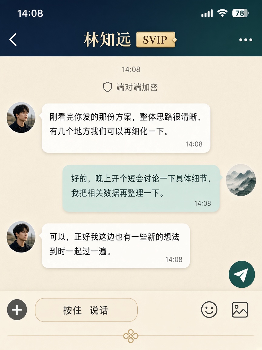 私聊界面